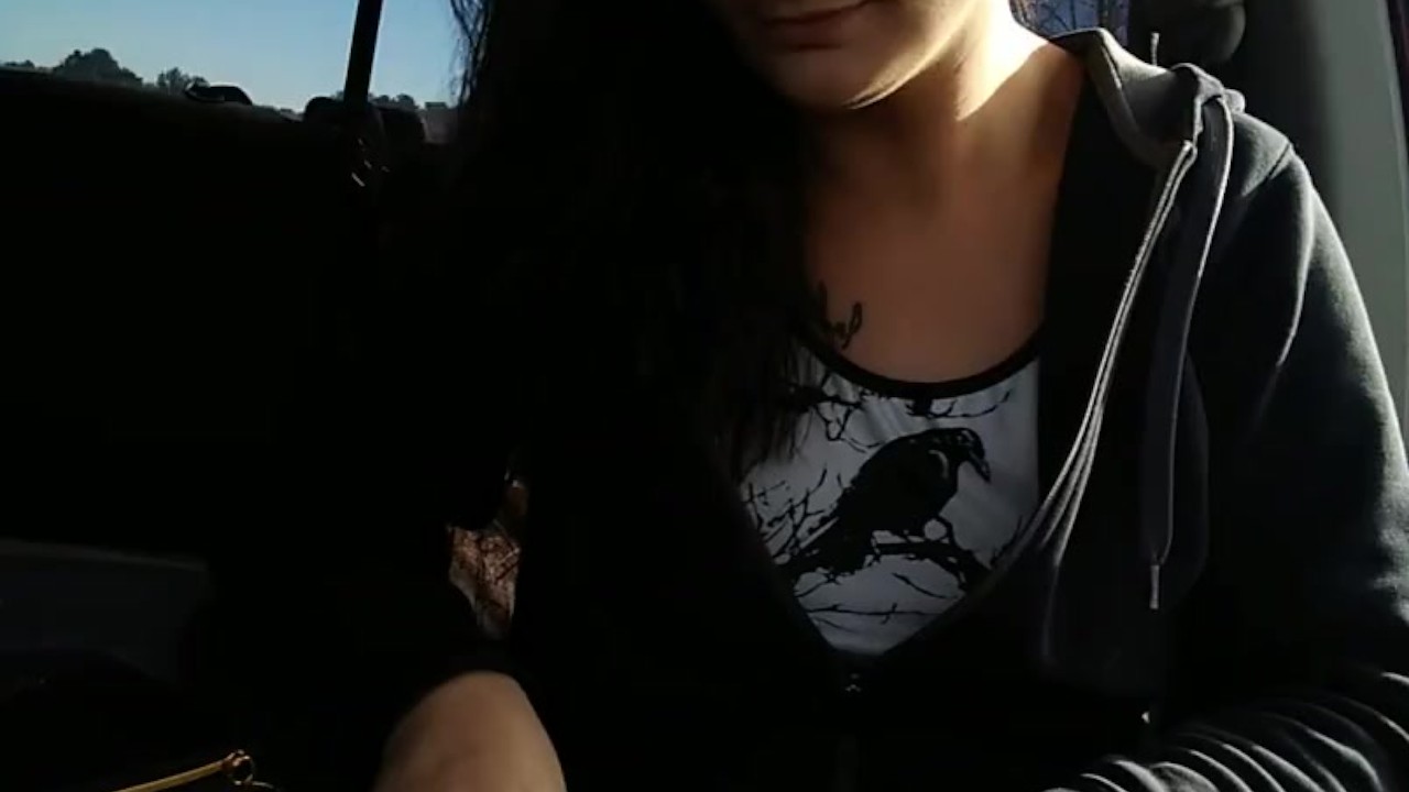 pussy out in public for car ride