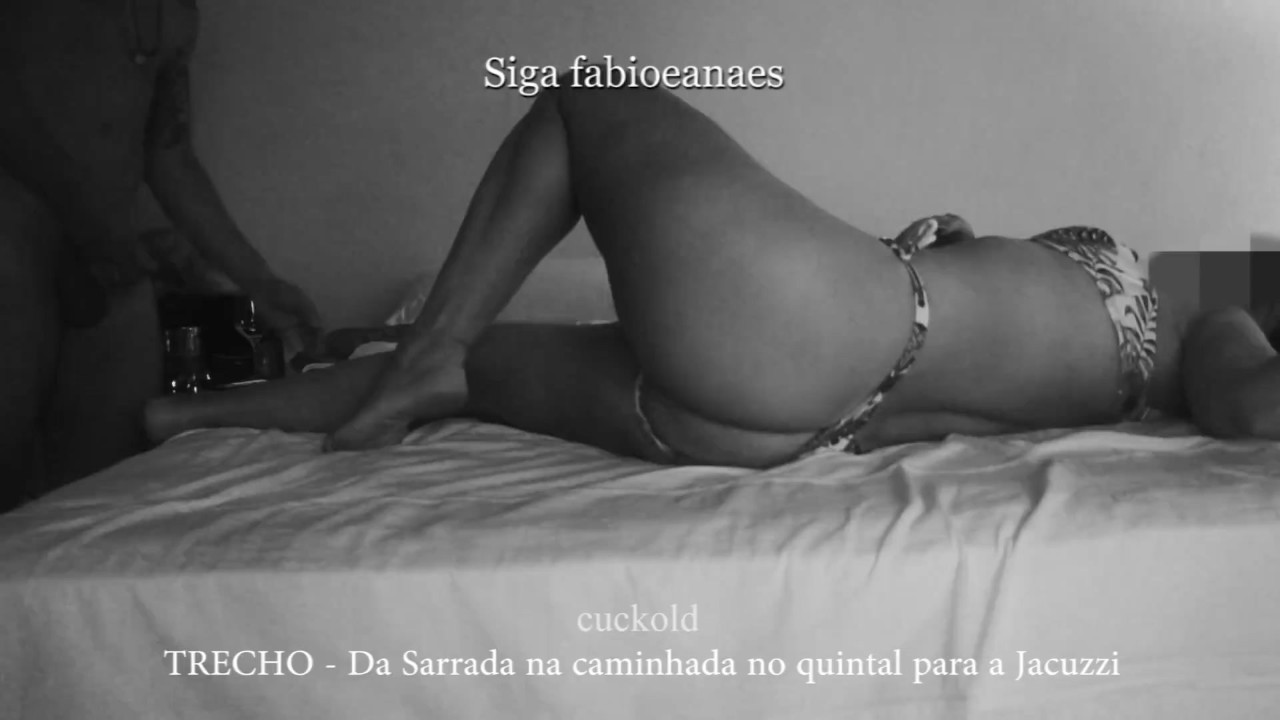 Trecho da Sarrada do passeio no quintal e o amante fode a hotwife