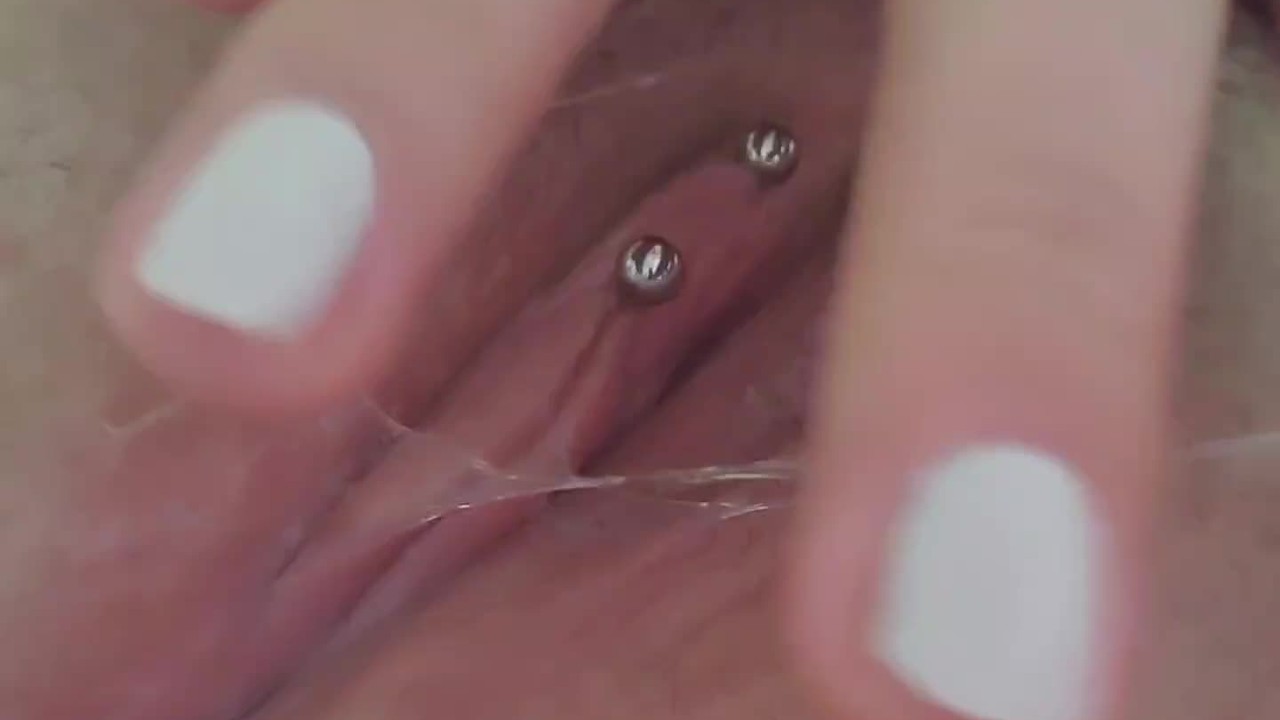 my pussy gets extremely wet and juicy after I play with my clit.