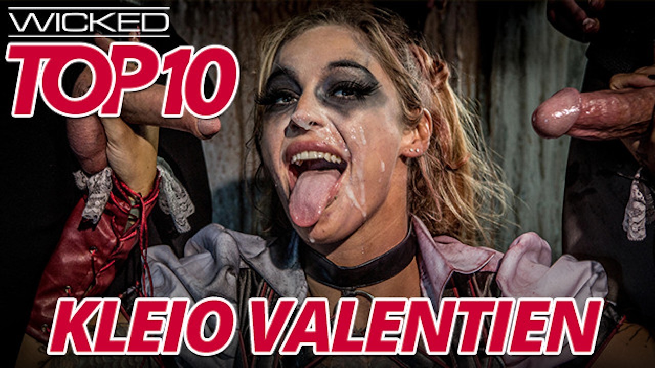 Wicked - Top 10 Kleio Valenting Videos - Blonde Inked Babe Rides And Fucks Big Dicks