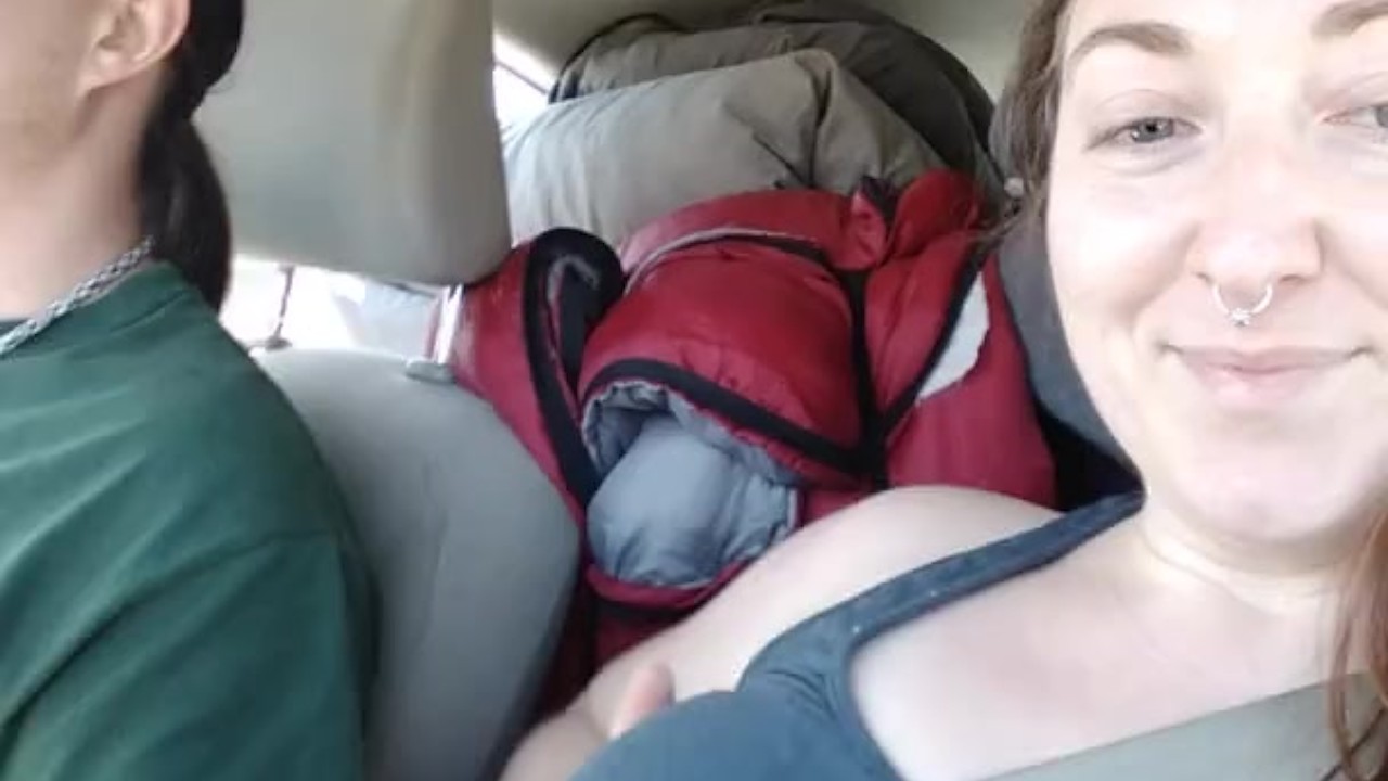 Public Finger Fuck! Screaming Orgasms in the Car! Close up on that Wet Ass Pussy!