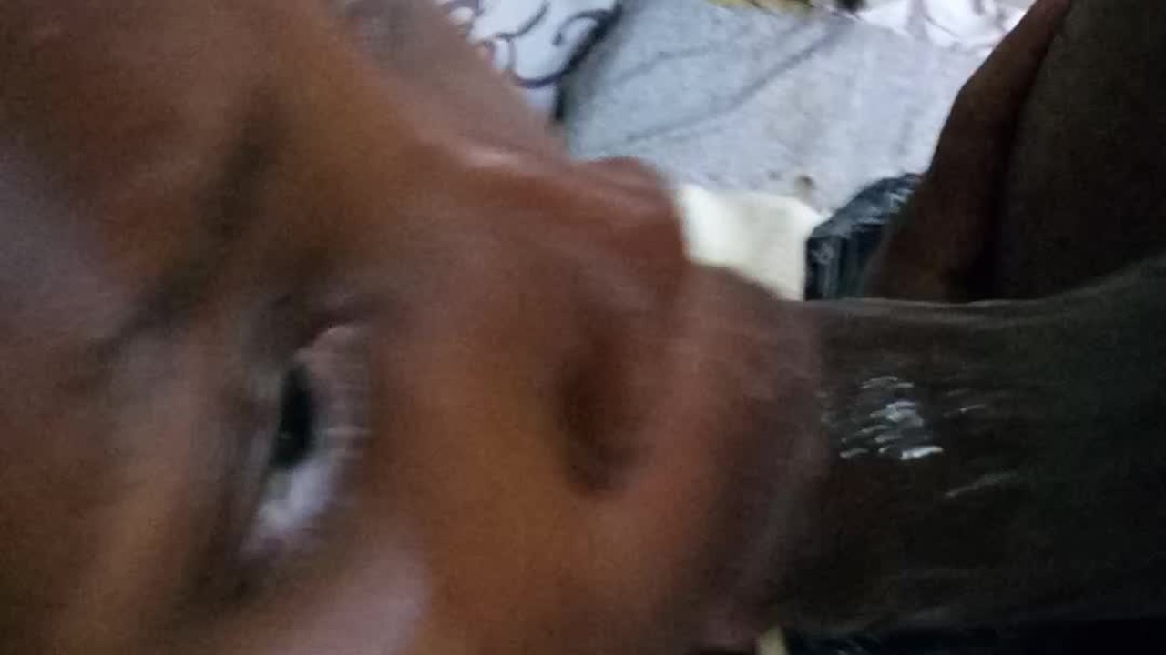 Sloppy Head Blowjob Ebony Girl Deepthroat Such a Horny Milf Throatpie - Ashaichious