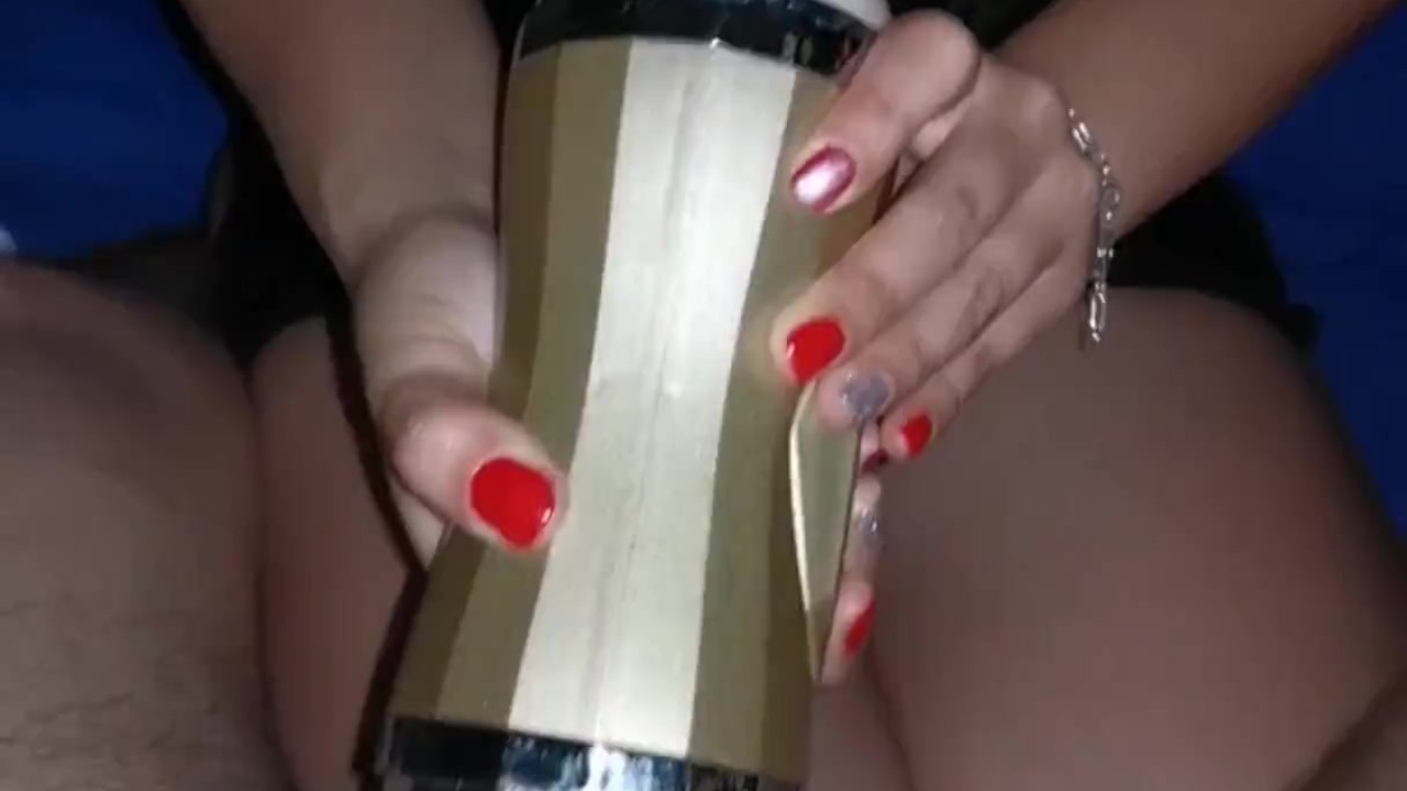 My hot Latina wife plays with my penis and then I fuck her in hot lingerie!