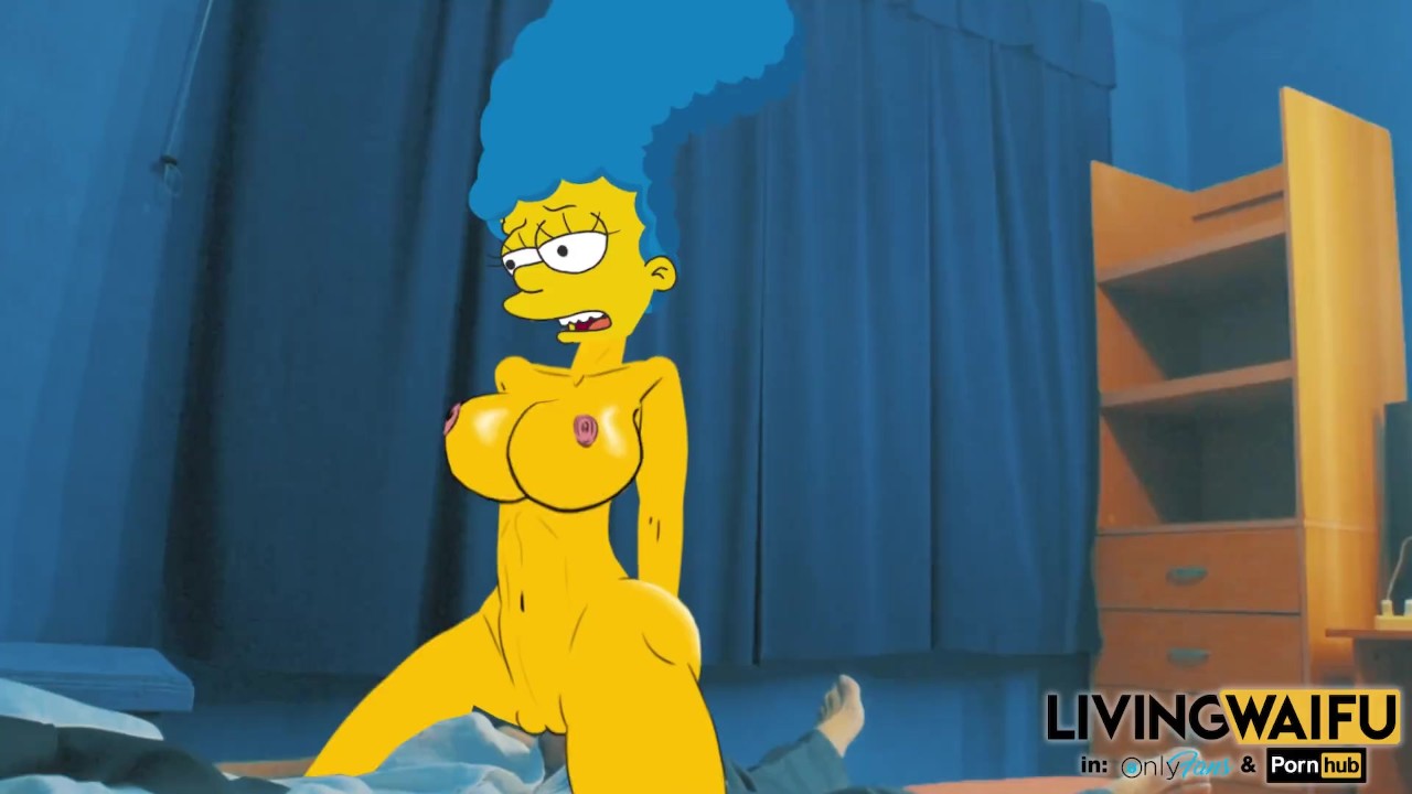 MARGE SIMPSON milf 2D Cartoon Real Waifu #5 riding Big ANIMATION Ass Booty cartoon Cosplay SIMPSONS