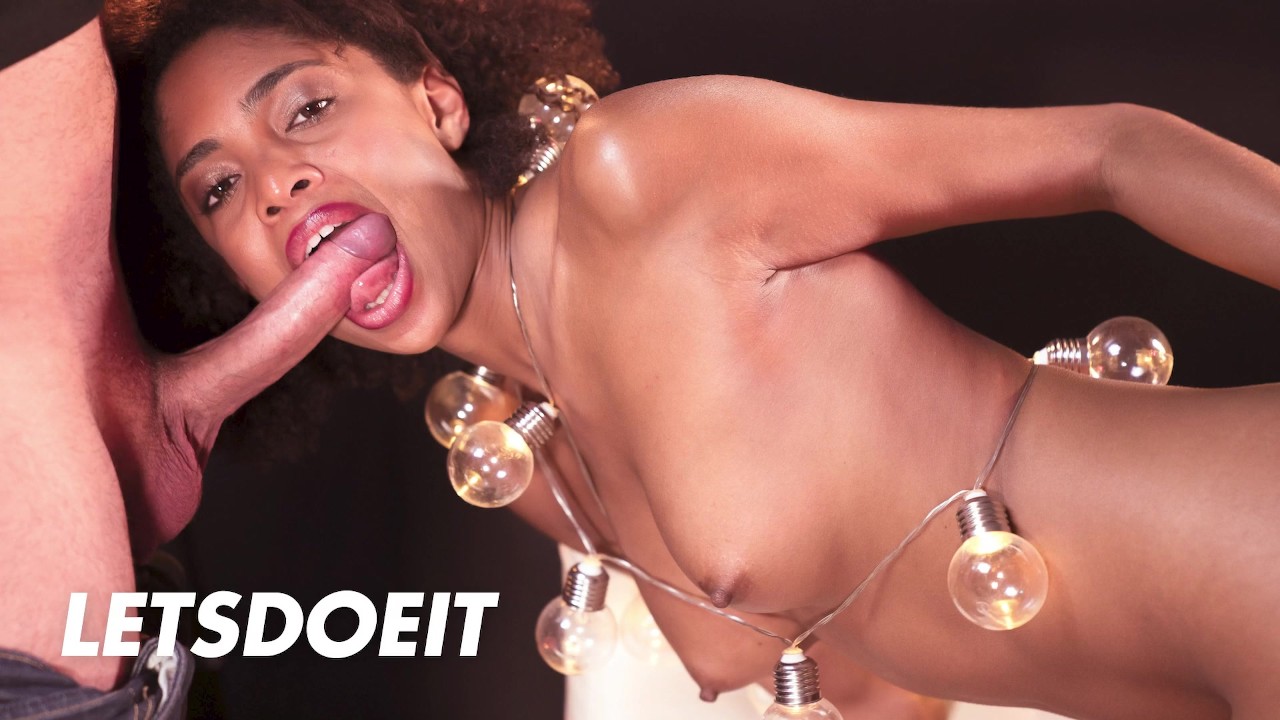 LETSDOEIT - Perfect Brazilian Chick Luna Corazon Passionately Sucking A Fat Cock