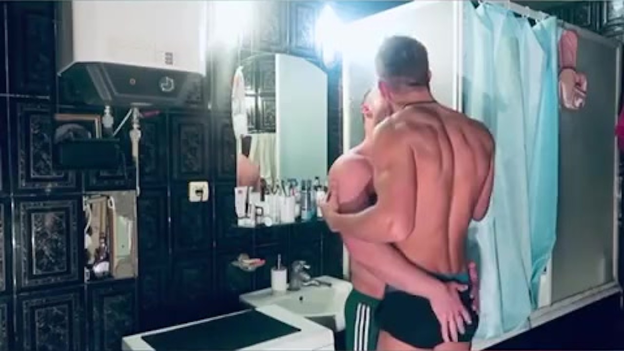 Fucked by stepbrother in the bathroom