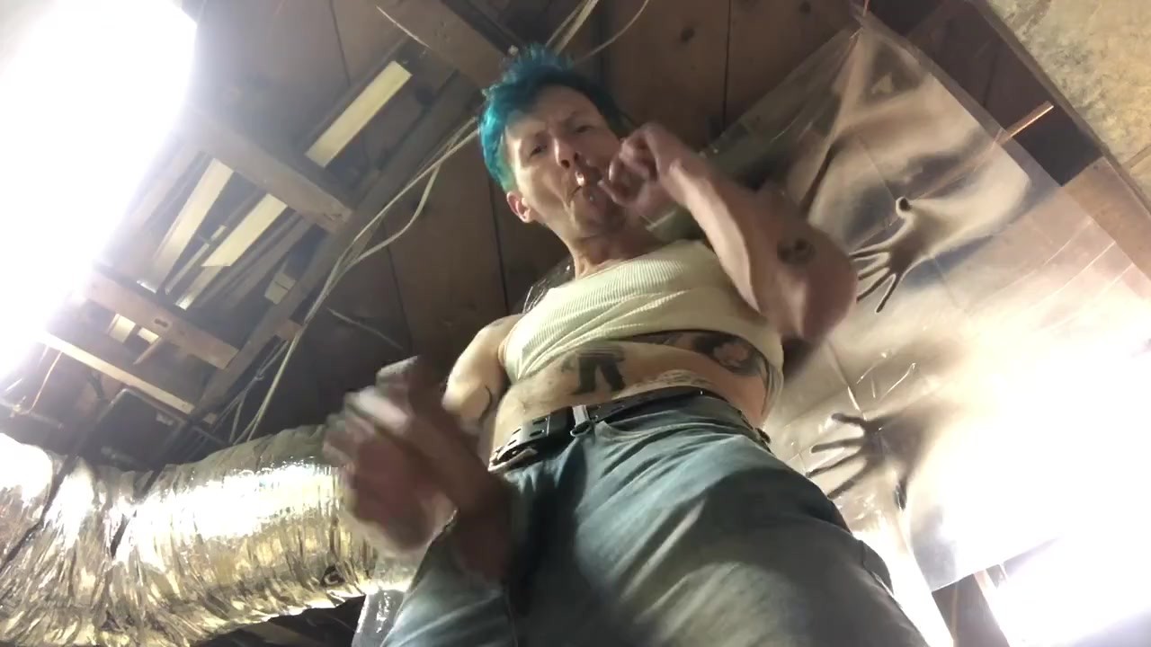 SMOKING AND LICKING MY OWN DICK/CUM