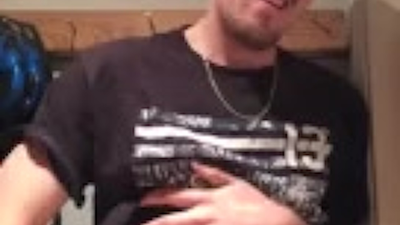 jerking off in the shed