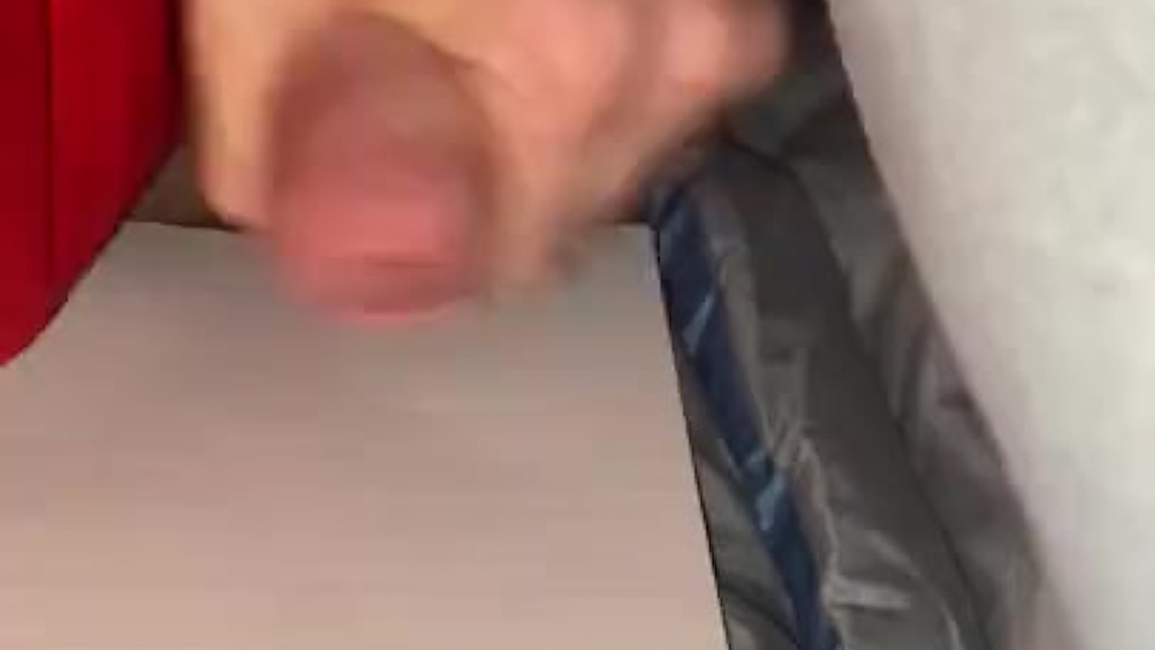 Desperate undercover secret wank in tent. Family nearby. Risky hot wank