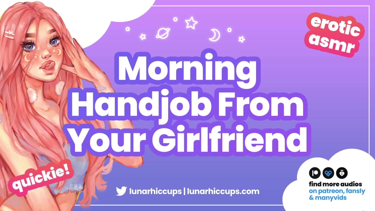 ASMR | Giving You a Handjob And Eating Your Cum Before You Leave for Work (Audio Roleplay GFE)