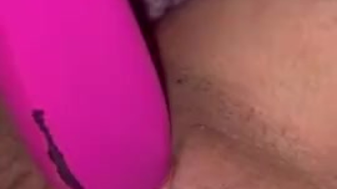 Masturbating with a hairbrush