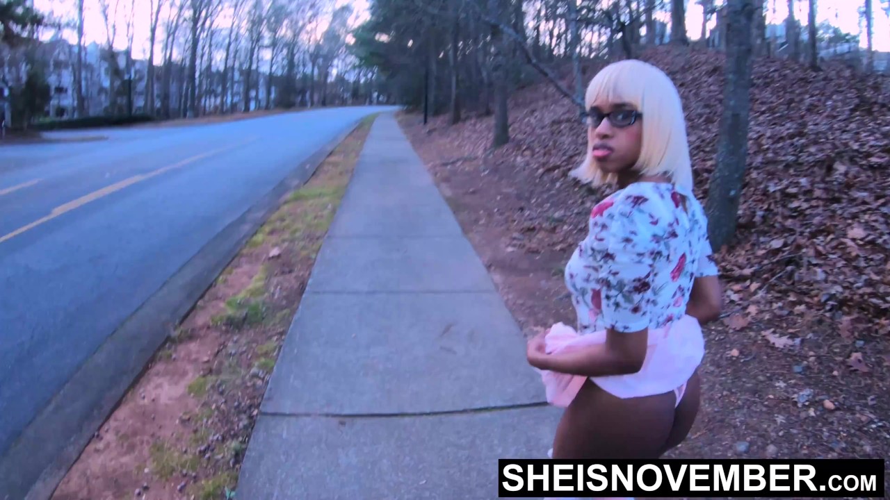 Walking Then Fucked Missionary In Dirt In Public By Stepdad While Sheisnovember Legs Spread Apart