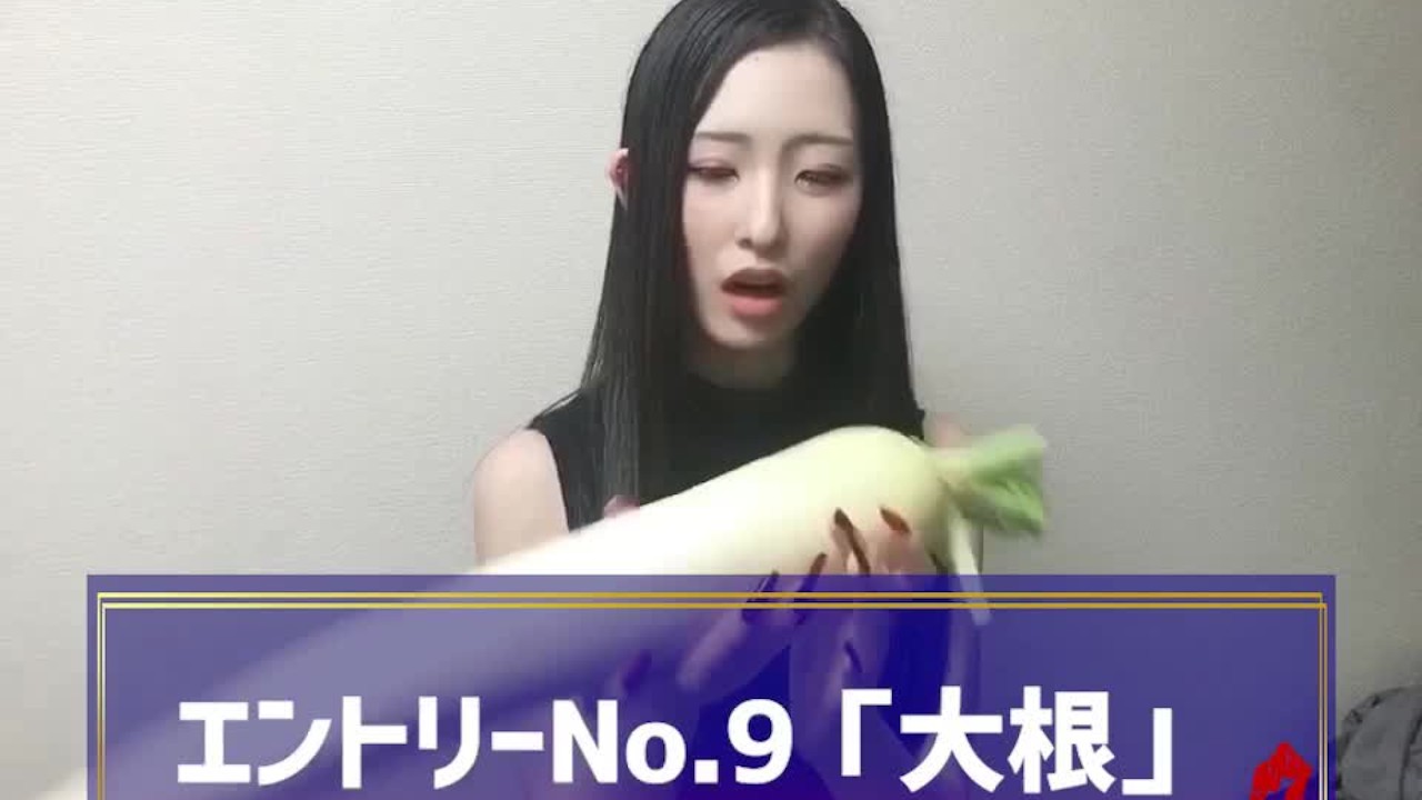 ミキ姉-挿入したらどの野菜が1番気持ちいいか選手権【ほぼオナニー】Food Insertions