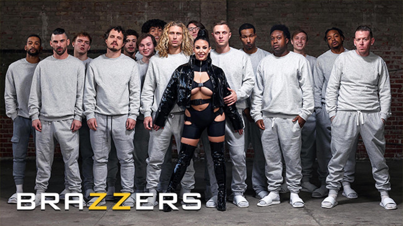 Brazzers - Angela White Talks Real Dirty And Sucks Dicks Before Getting A Massive Bukkake