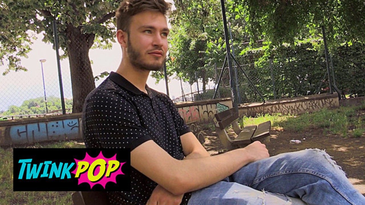 TWINKPOP - Guy Was Curious On Lucas' Allegedly Big Dick So Off They Went Into The Forest