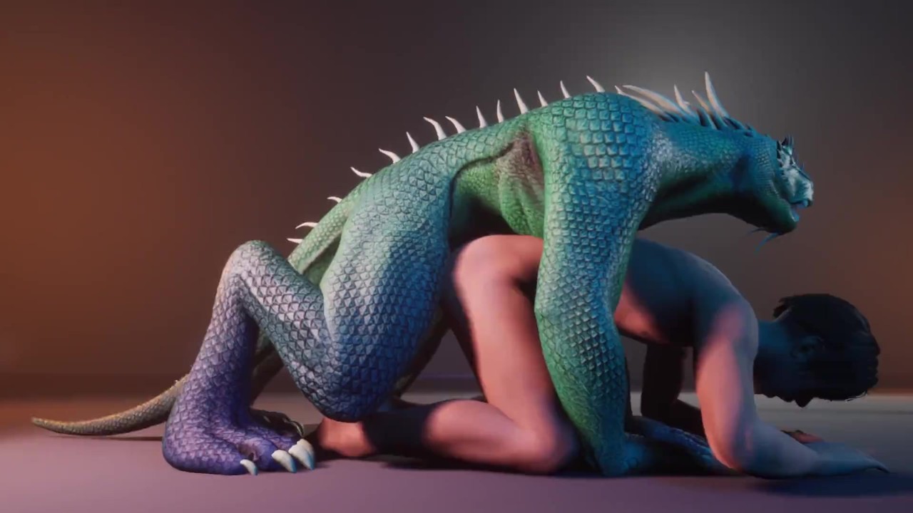 Scalie Reptile (Corbac) Orgasms Together with Guy (Gay Sex) | Wild Life Furry