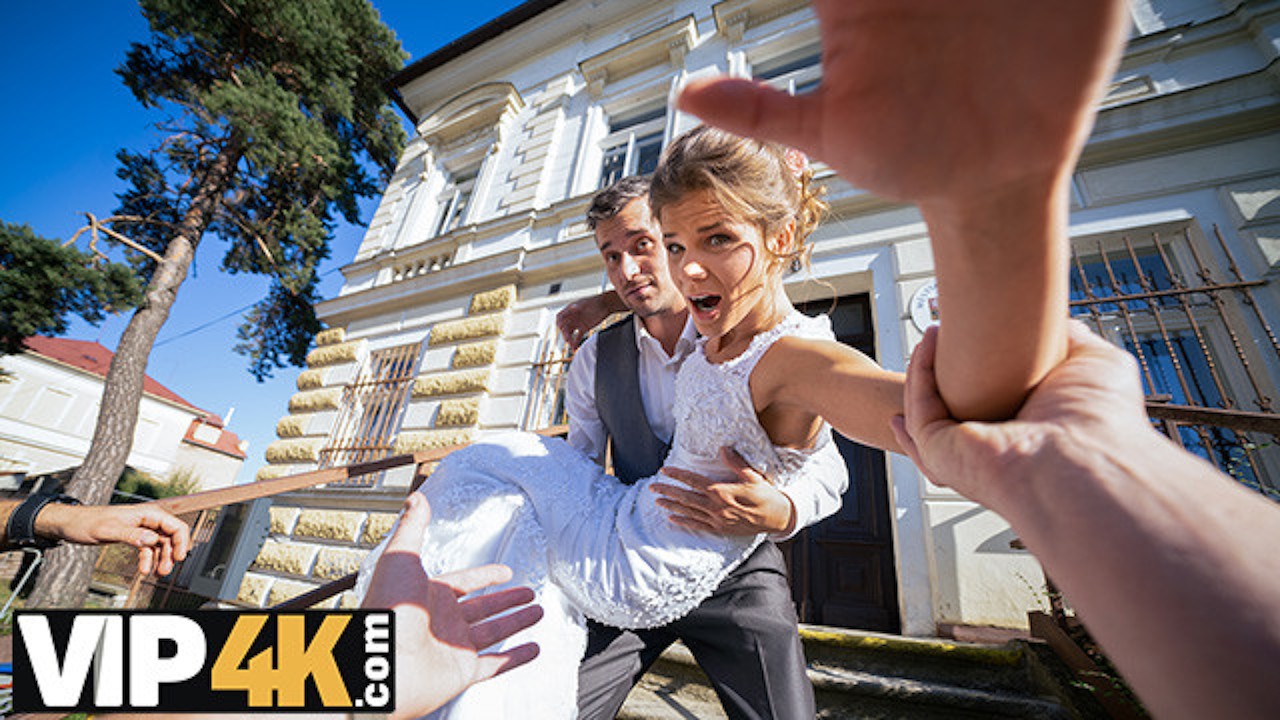 HUNT4K. Wedding Fuck with Sarah Kay