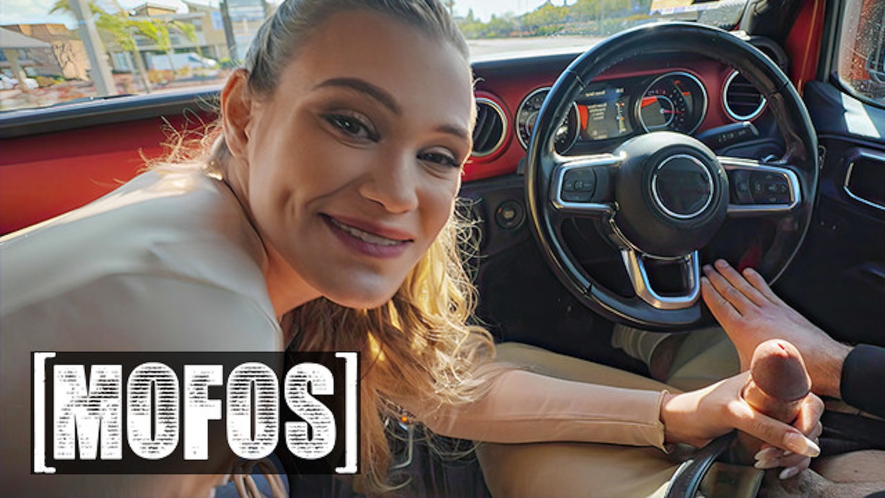 MOFOS - Chloe Rose Always Suck Charles Dera's Dick Wherever She Wants, Even In The Car While Driving