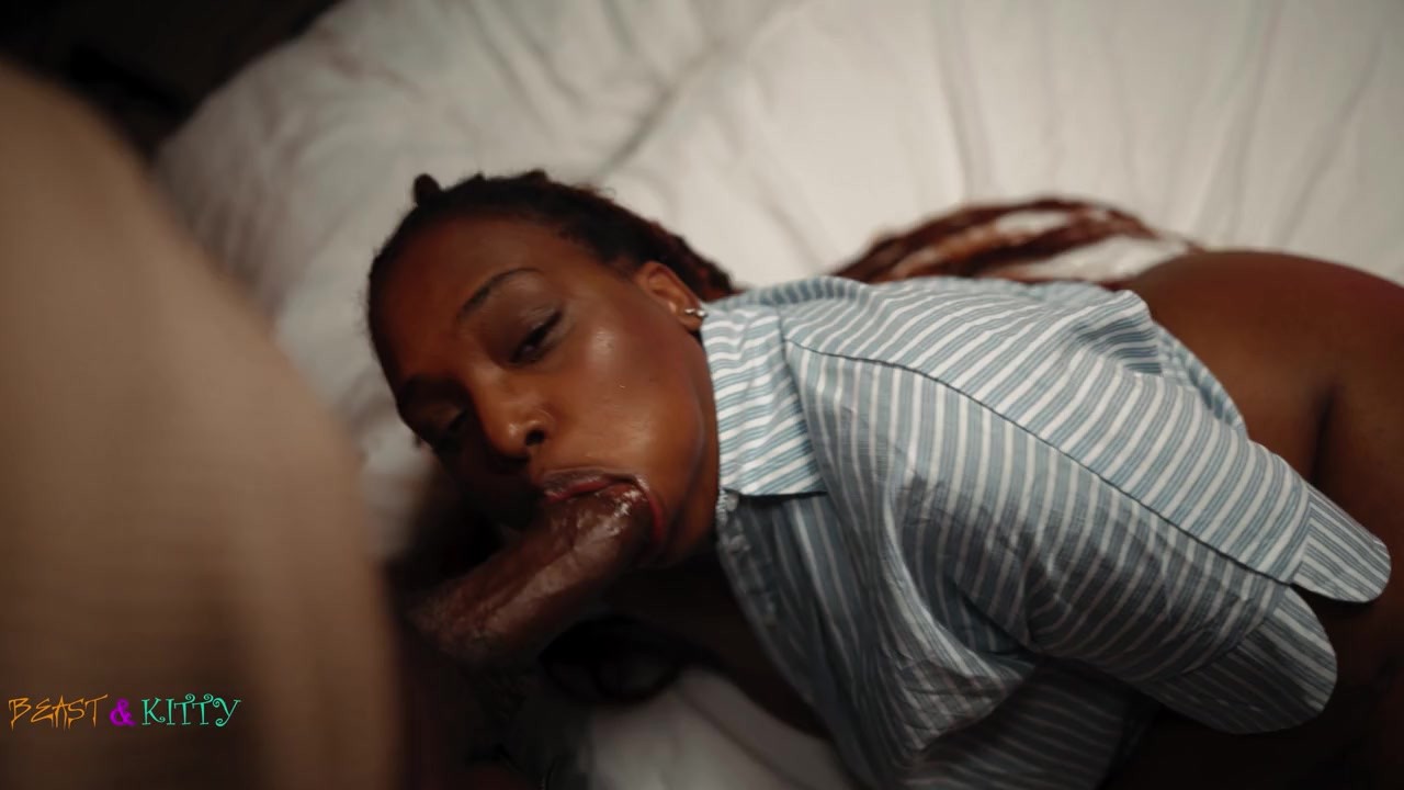 Hot freaky ebony couple BeastnKitty fucking hard nonstop
