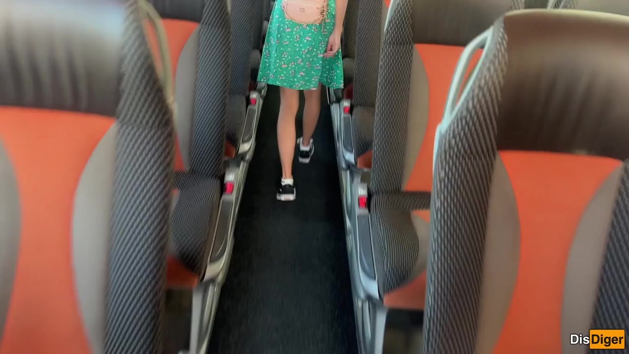 Crazy Man Takes Out His Cock On Public Bus - But Girl Doesn't Lose Her Head And Helps Him Cum