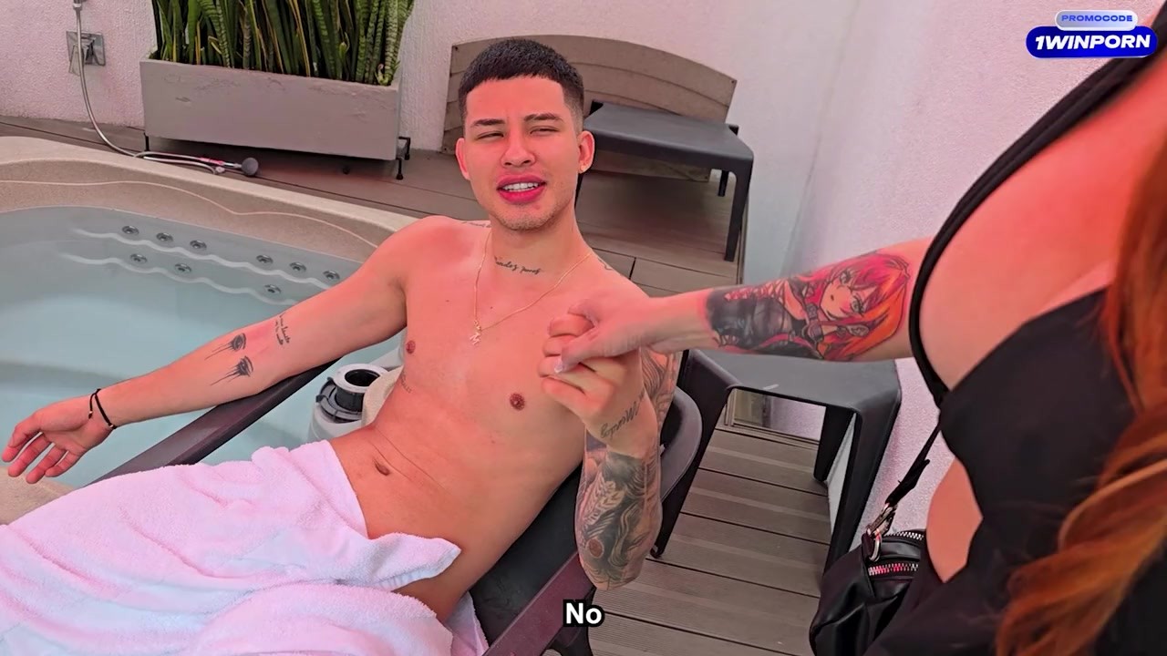 My stepson Danner Mendez makes me suck his big cock before his dad comes home - Andrea Castro