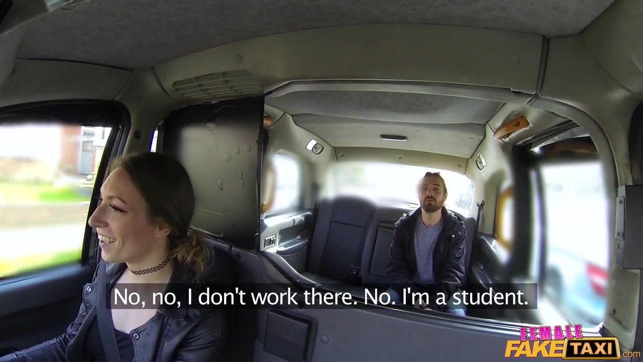 MILF Taxi Driver give a Male Student a Ride of his Life - Female Fake Taxi